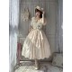 Miss Point Point Garden Embroidered 3-Tier Skirt(Reservation/3 Colours/Full Payment Without Shipping)